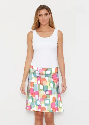 Mandala Geo (13495) ~ Silky Brenda Skirt 21 inch