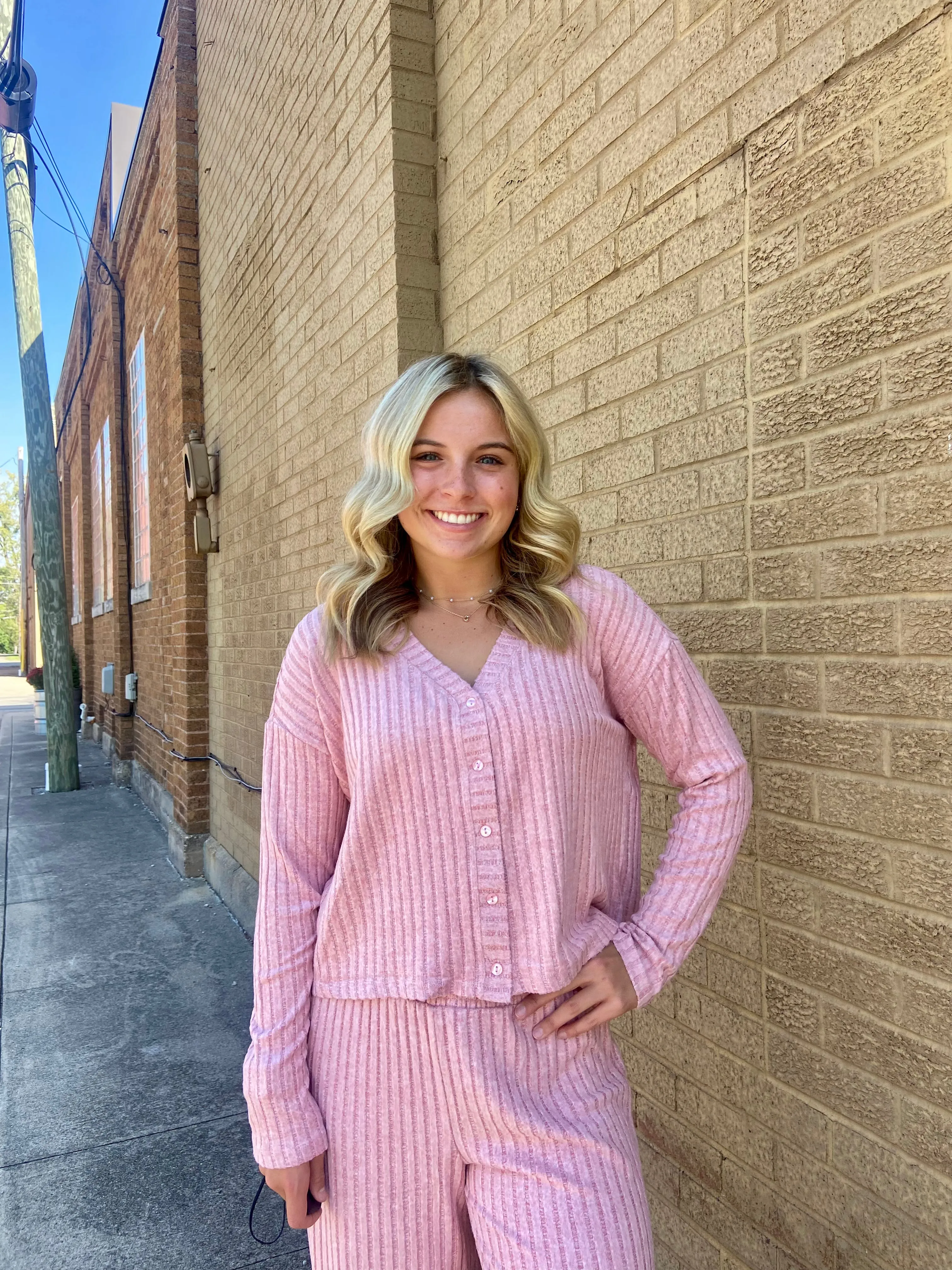 Mara Cardigan Rosebud