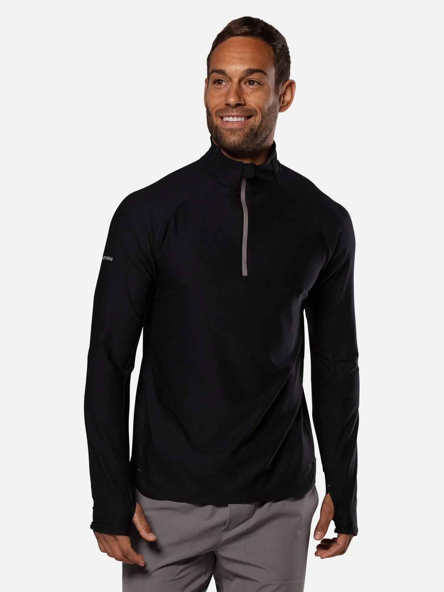 Men's Tempo Quarter Zip Long Sleeve Shirt