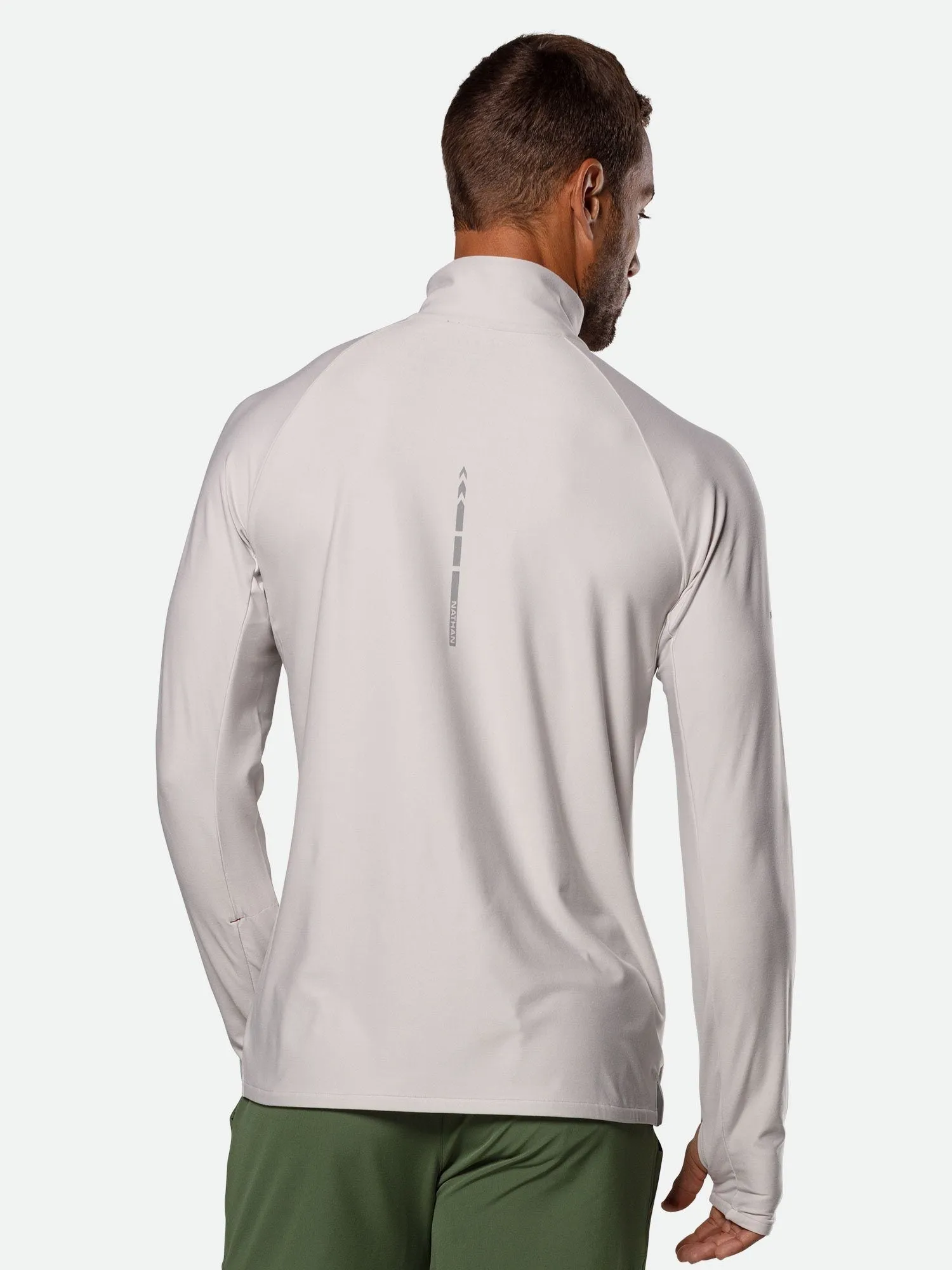 Men's Tempo Quarter Zip Long Sleeve Shirt