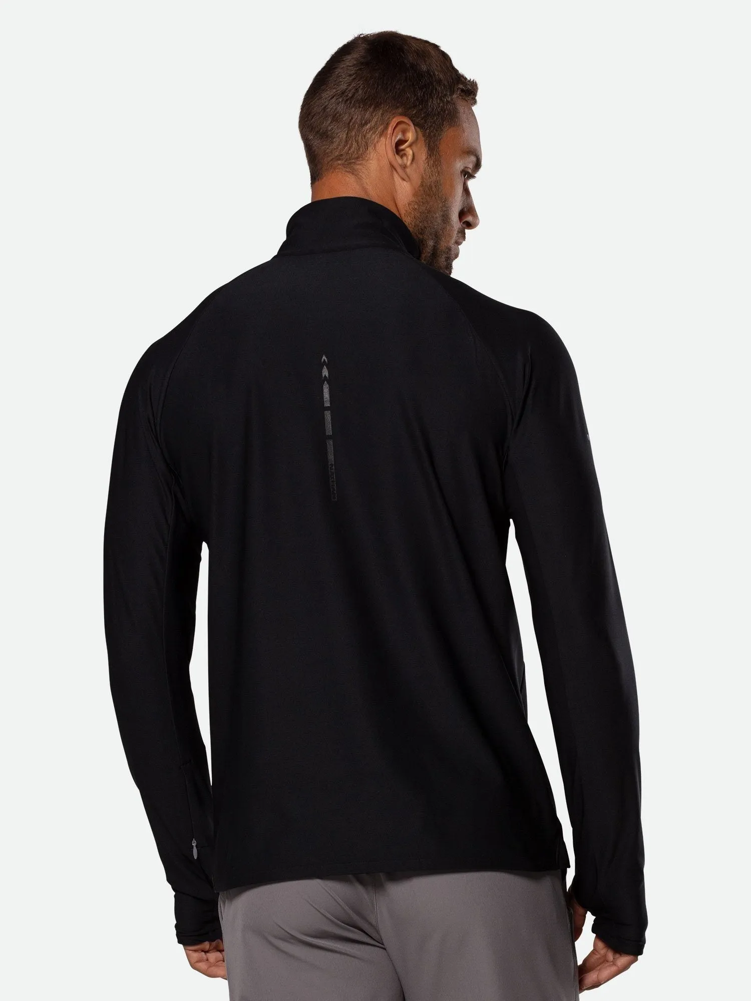 Men's Tempo Quarter Zip Long Sleeve Shirt