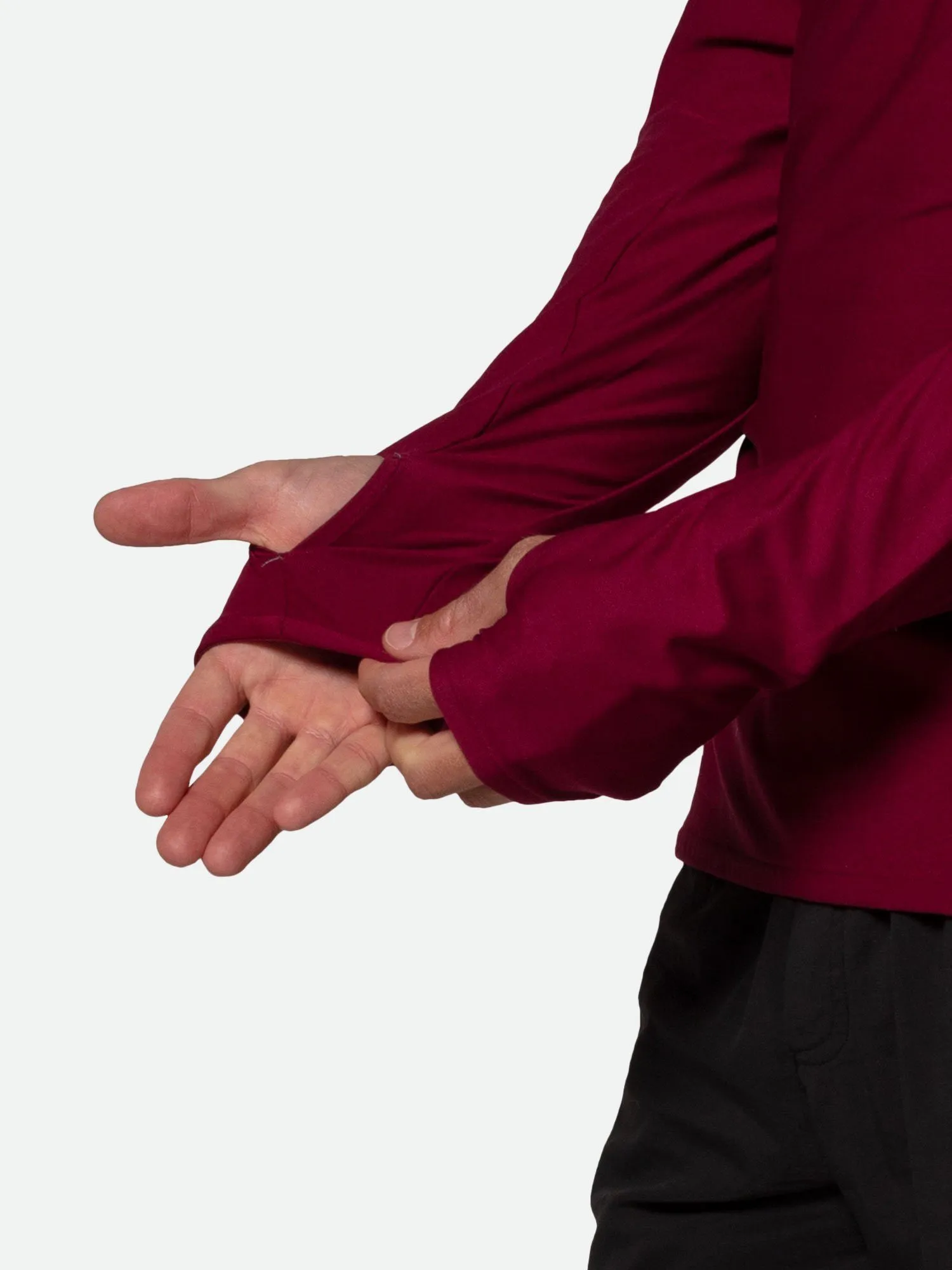 Men's Tempo Quarter Zip Long Sleeve Shirt