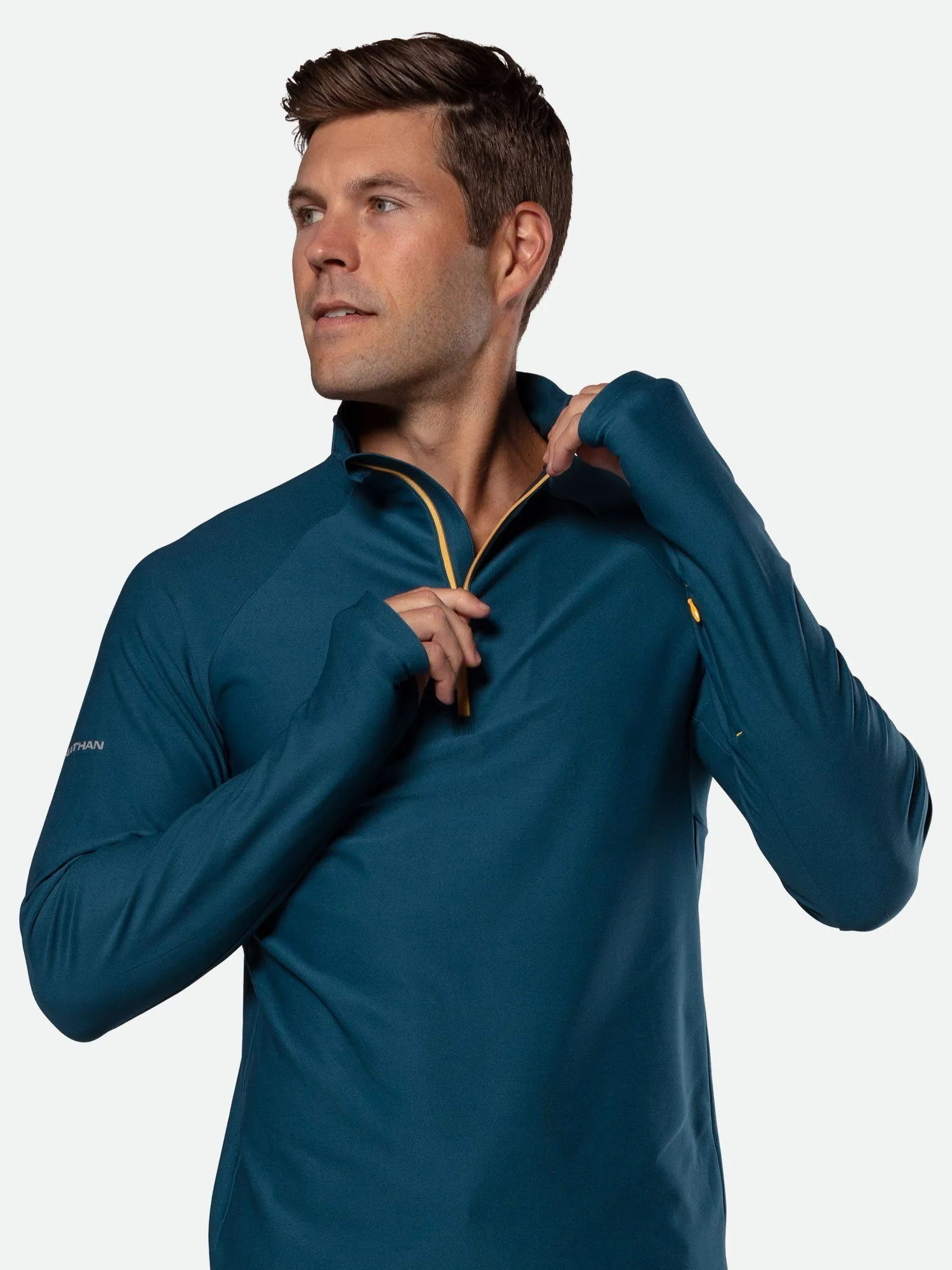 Men's Tempo Quarter Zip Long Sleeve Shirt