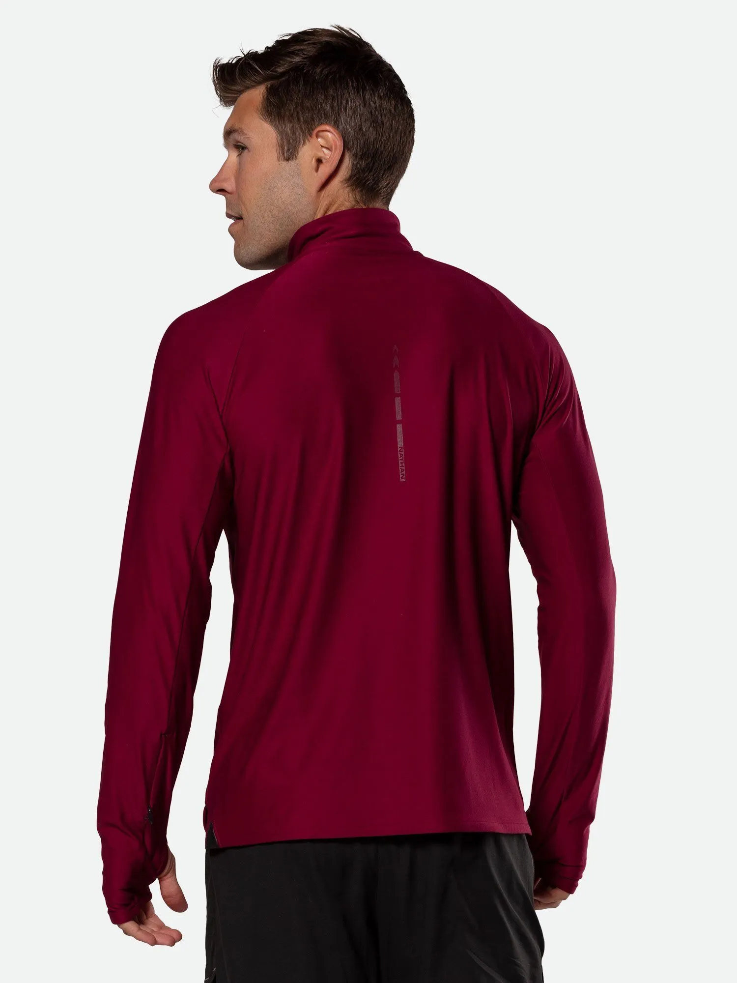 Men's Tempo Quarter Zip Long Sleeve Shirt