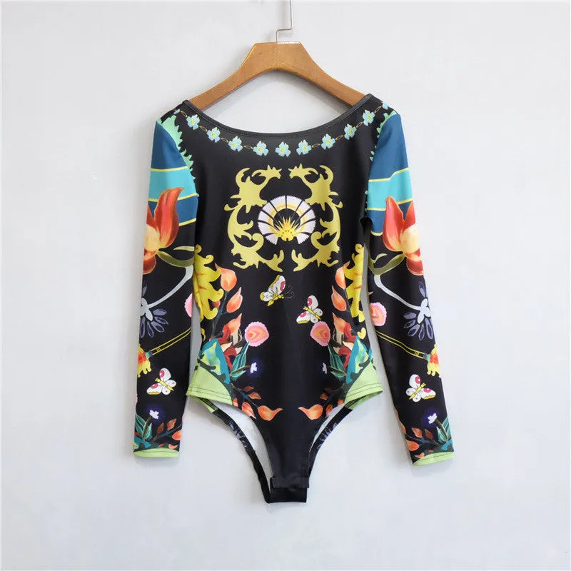 Mickey Cartoon Women Jumpsuit And Rompers Half Sleeve Slim Sexy Bodysuit Self Portrait Sugarbird CC8080