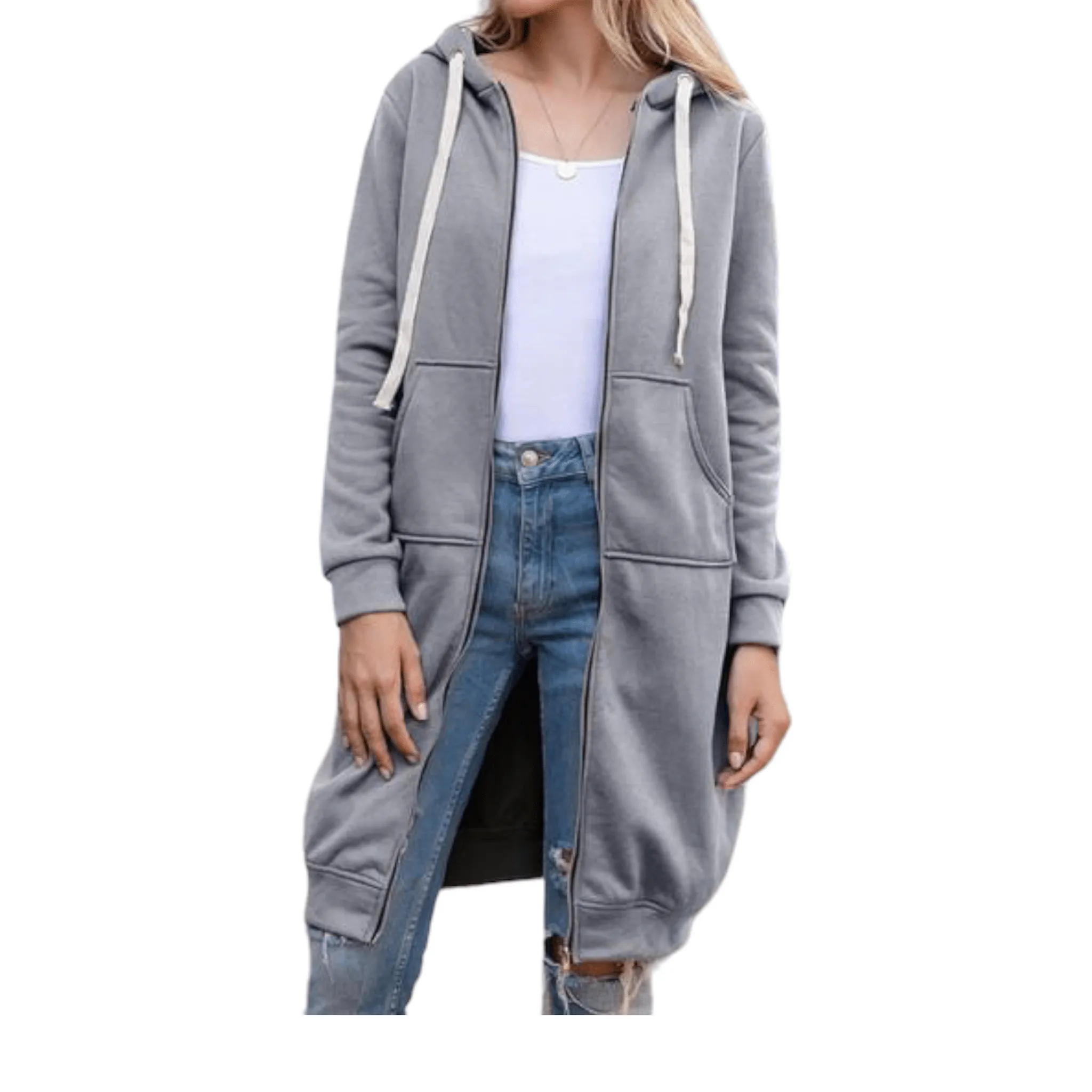 Midnight Cozy Zip Hoodie