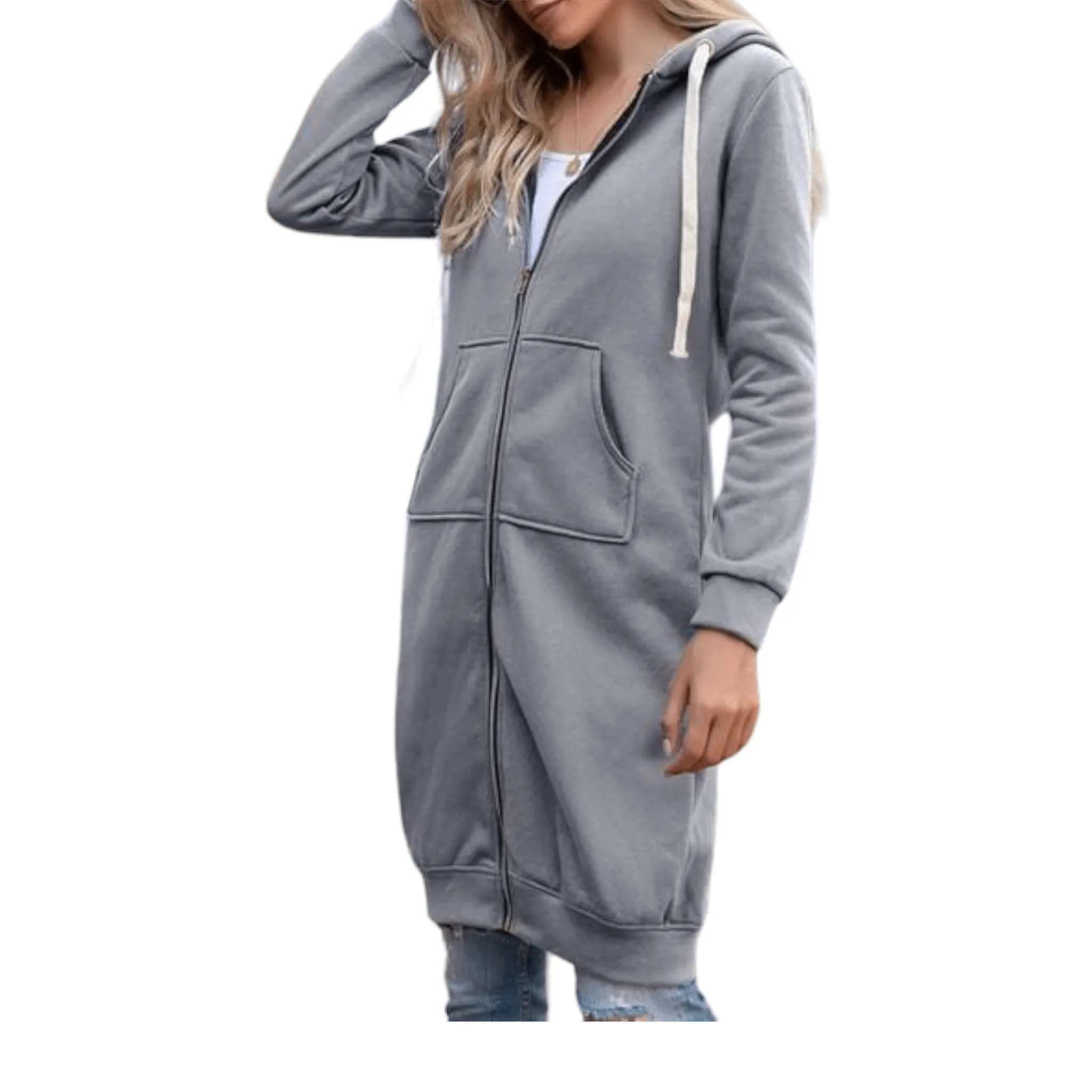 Midnight Cozy Zip Hoodie