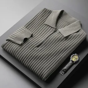 Milano-Calou Premium Polo Sweater