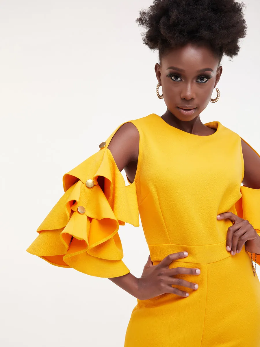 Mitet Jumpsuit - Mustard Yellow