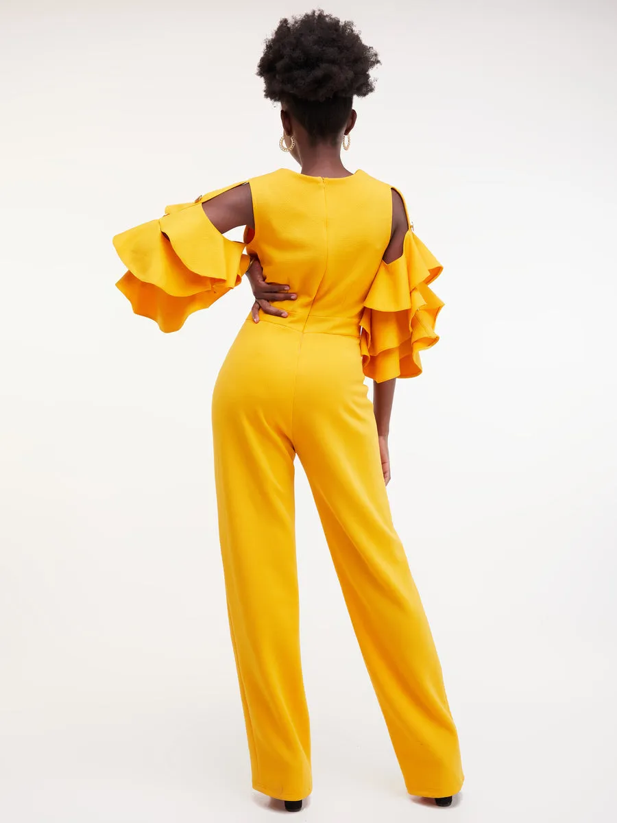 Mitet Jumpsuit - Mustard Yellow
