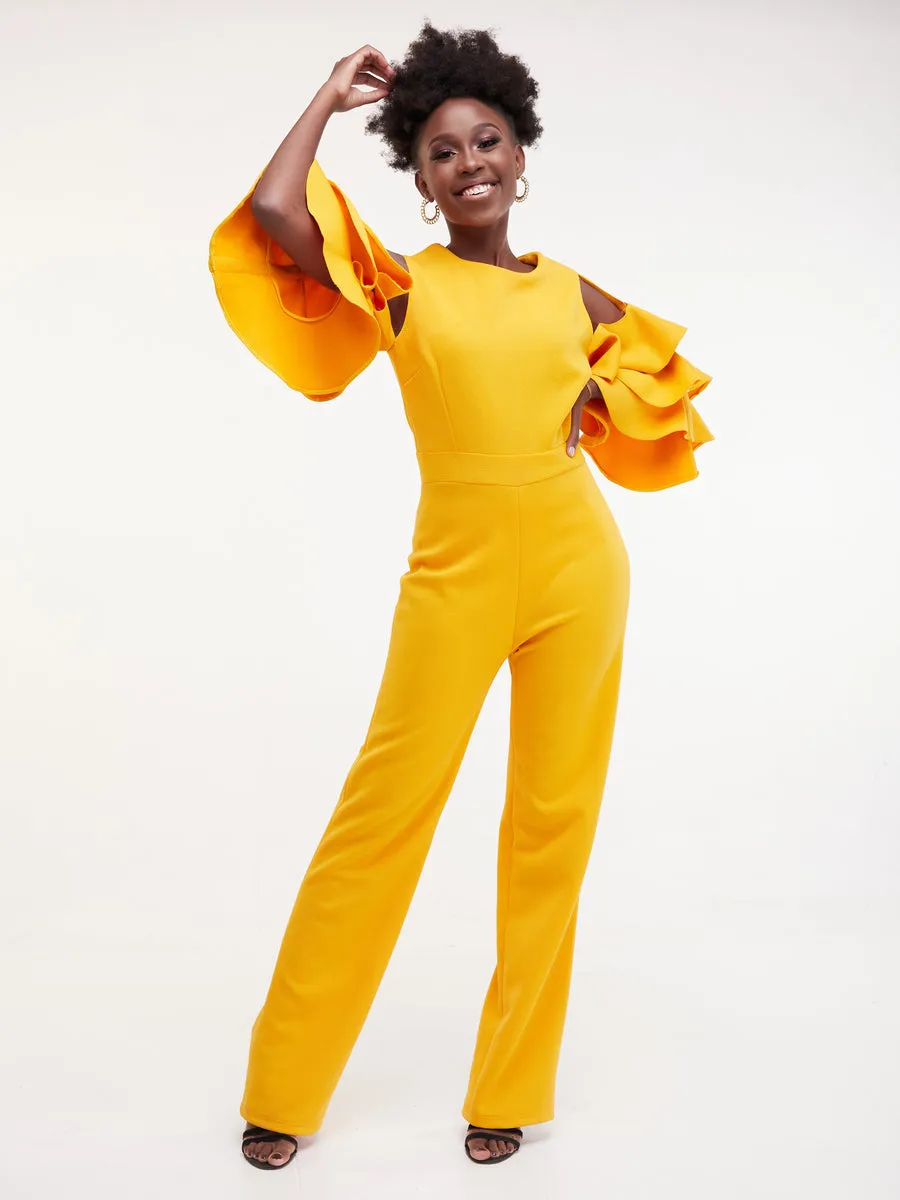 Mitet Jumpsuit - Mustard Yellow