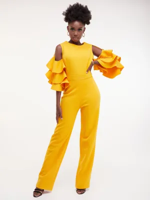 Mitet Jumpsuit - Mustard Yellow