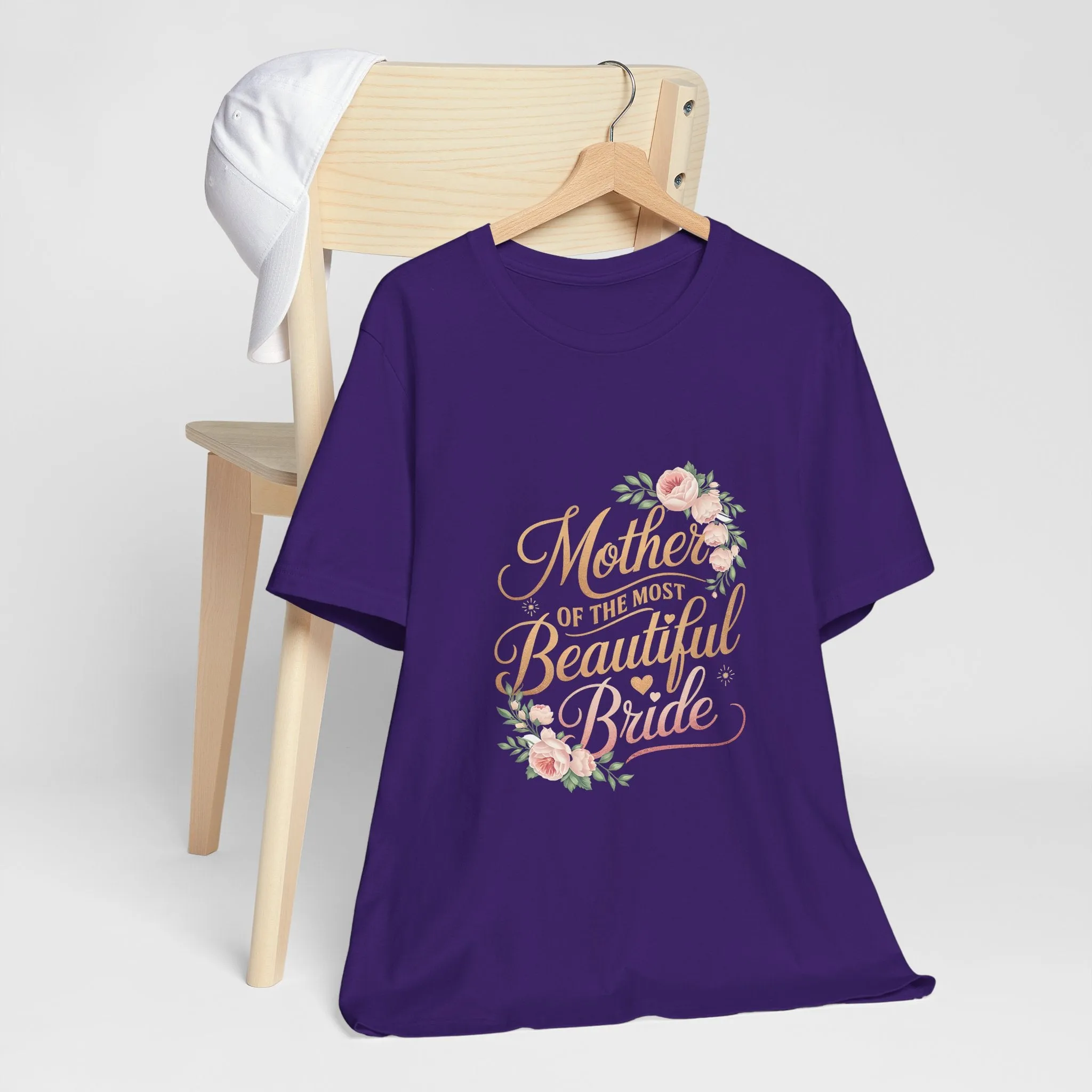Mom Of The Most Beautiful Bride T-Shirt - Unisex Garment-Dyed Tee