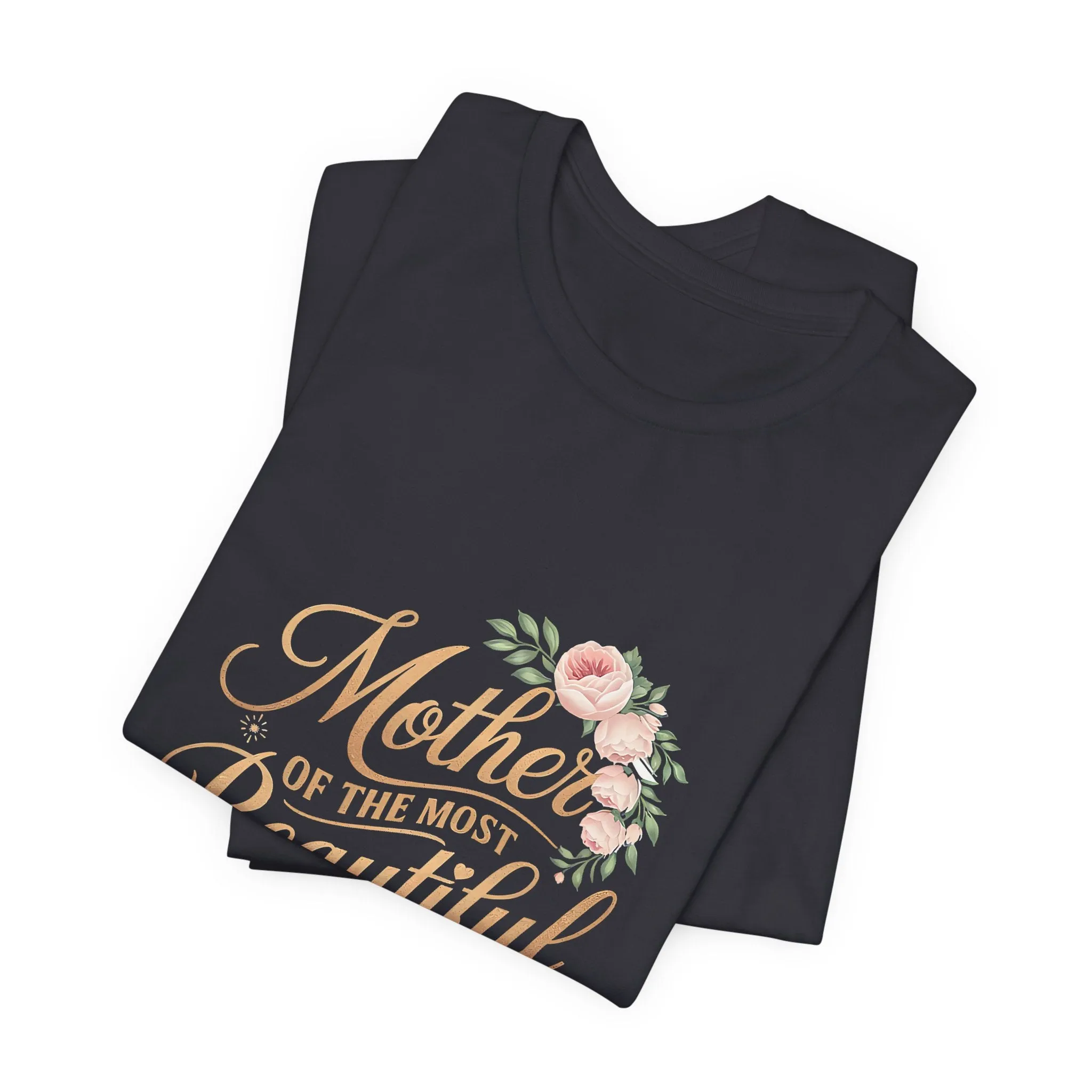 Mom Of The Most Beautiful Bride T-Shirt - Unisex Garment-Dyed Tee