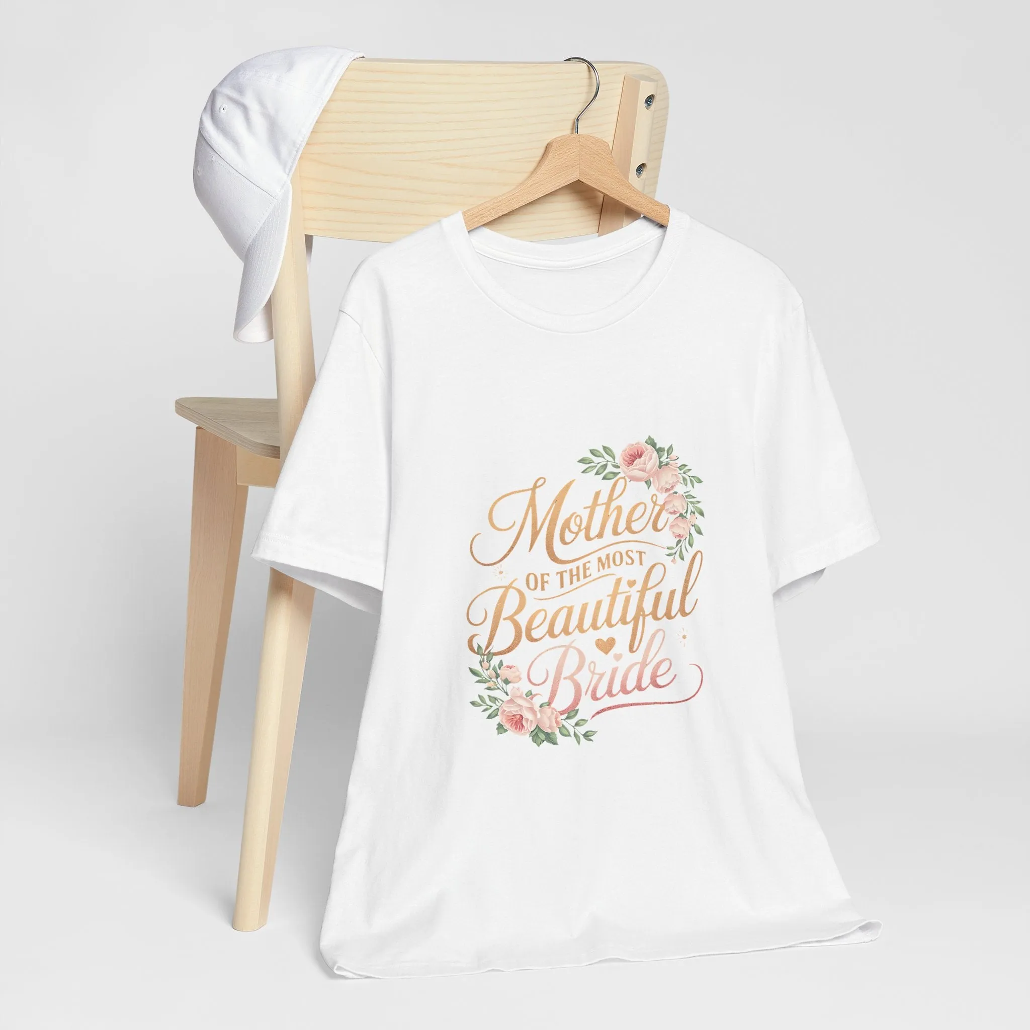 Mom Of The Most Beautiful Bride T-Shirt - Unisex Garment-Dyed Tee