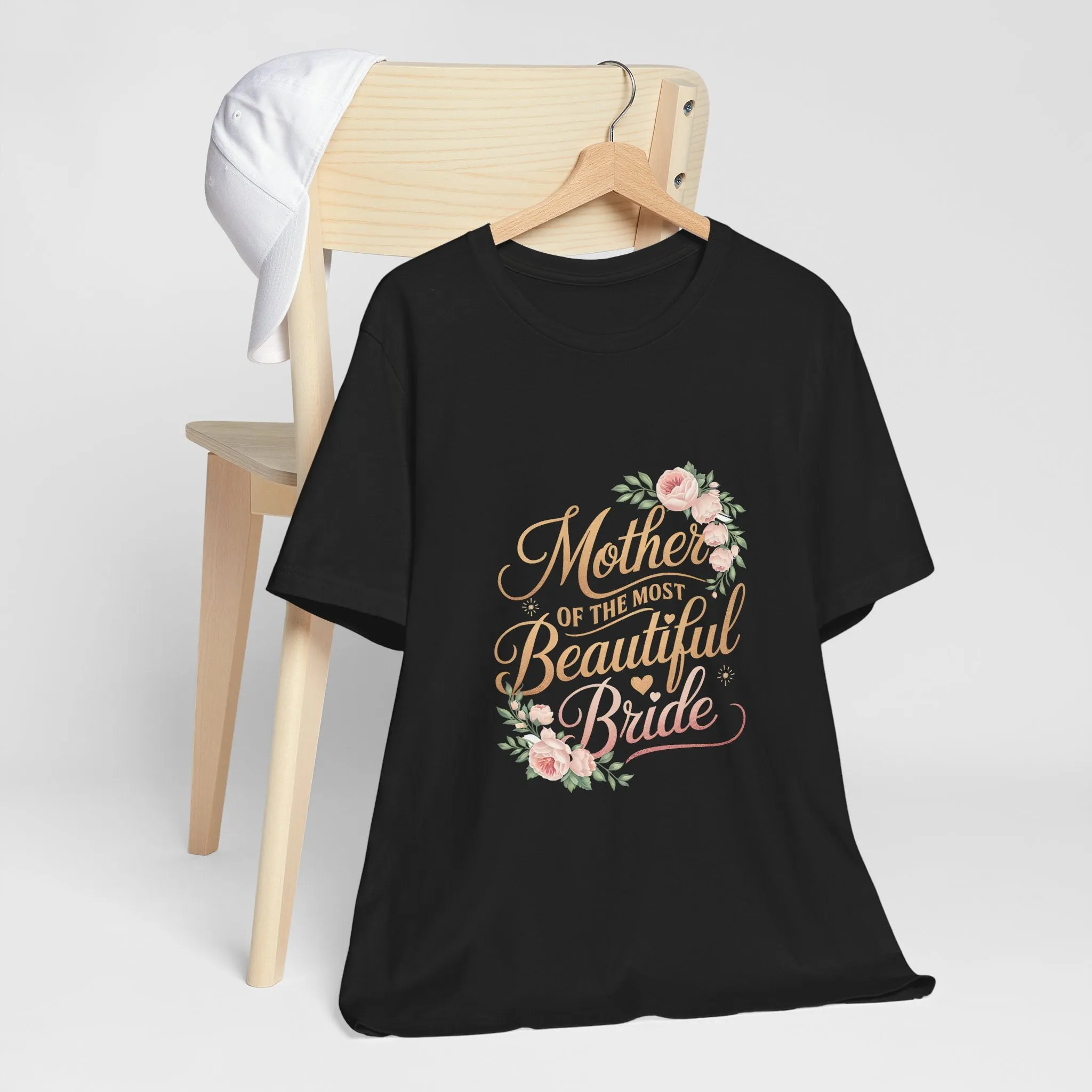 Mom Of The Most Beautiful Bride T-Shirt - Unisex Garment-Dyed Tee