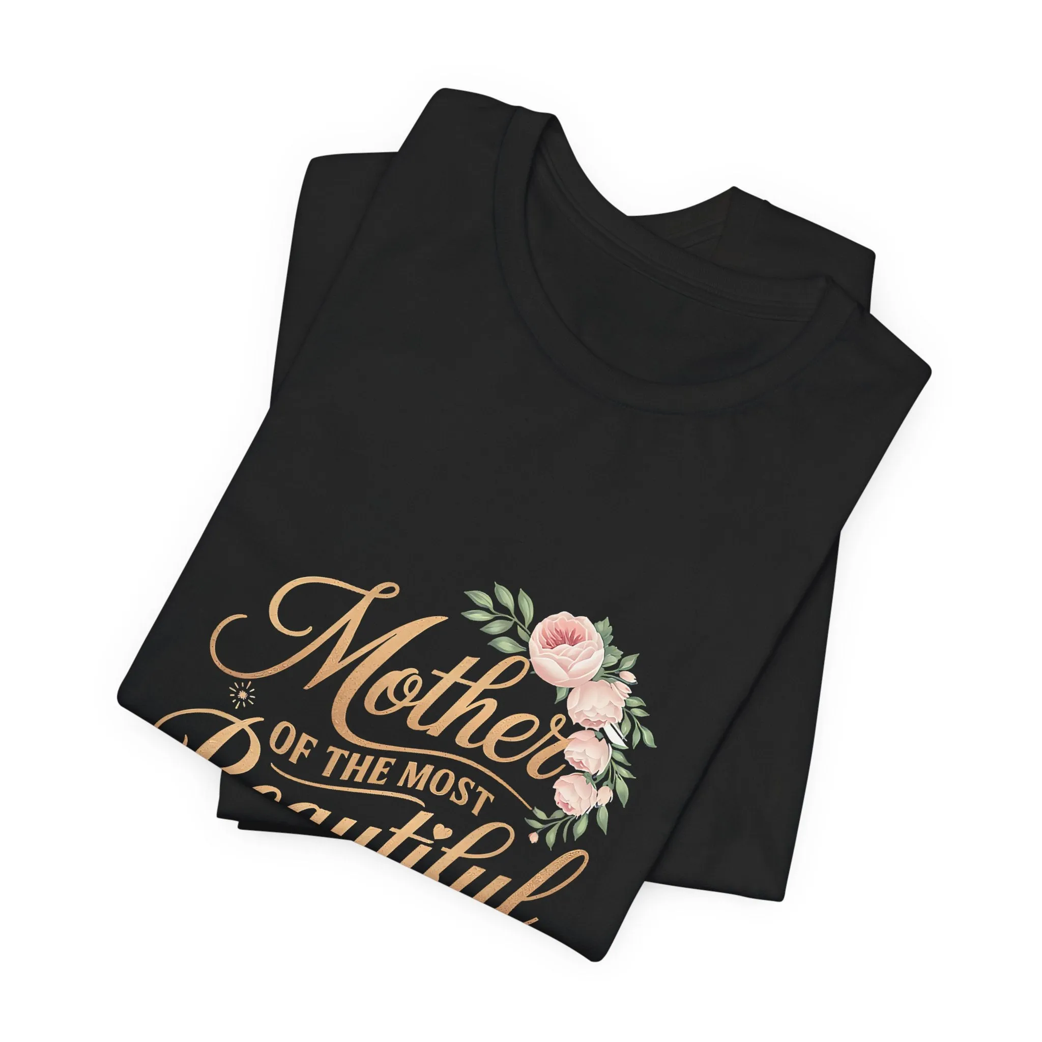 Mom Of The Most Beautiful Bride T-Shirt - Unisex Garment-Dyed Tee