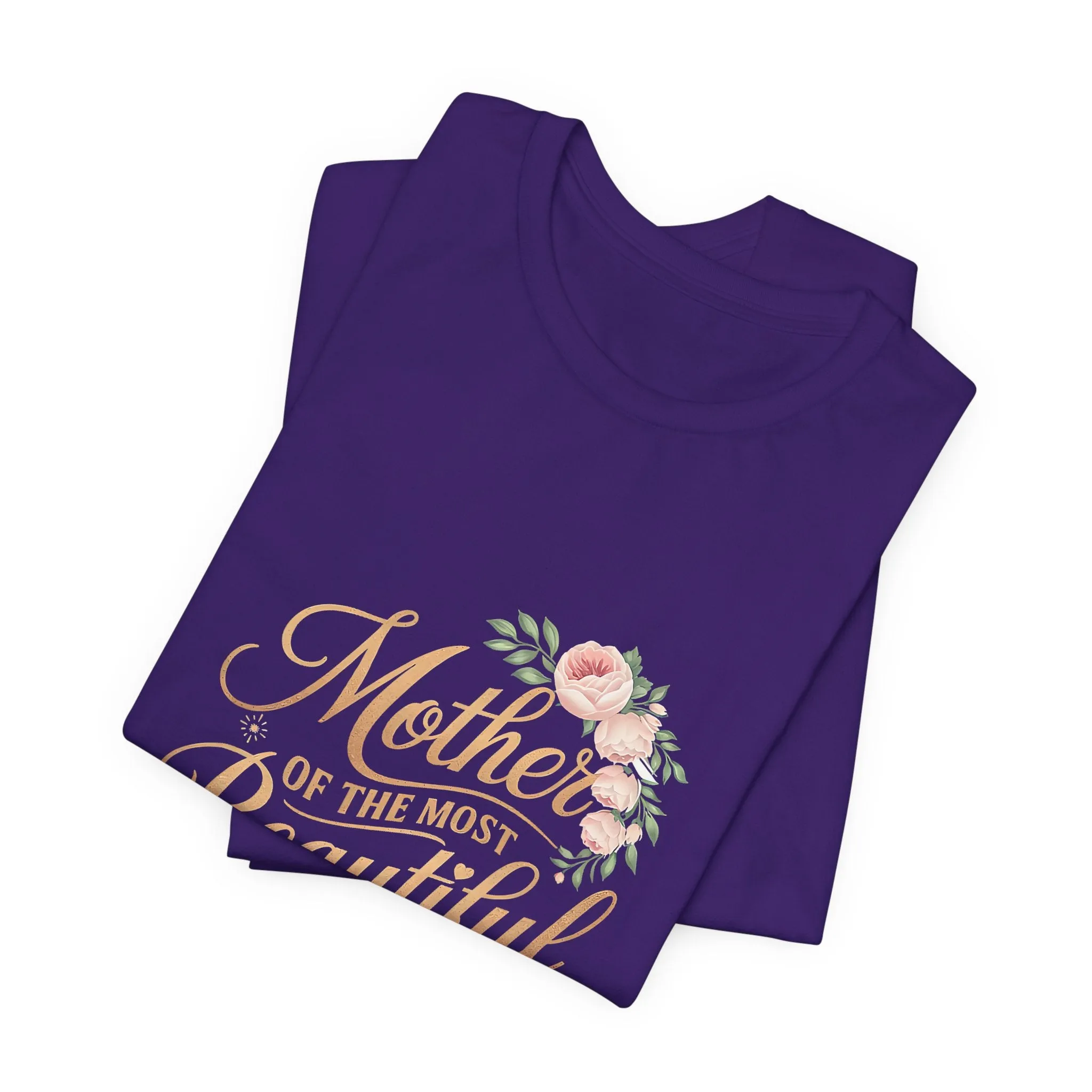 Mom Of The Most Beautiful Bride T-Shirt - Unisex Garment-Dyed Tee