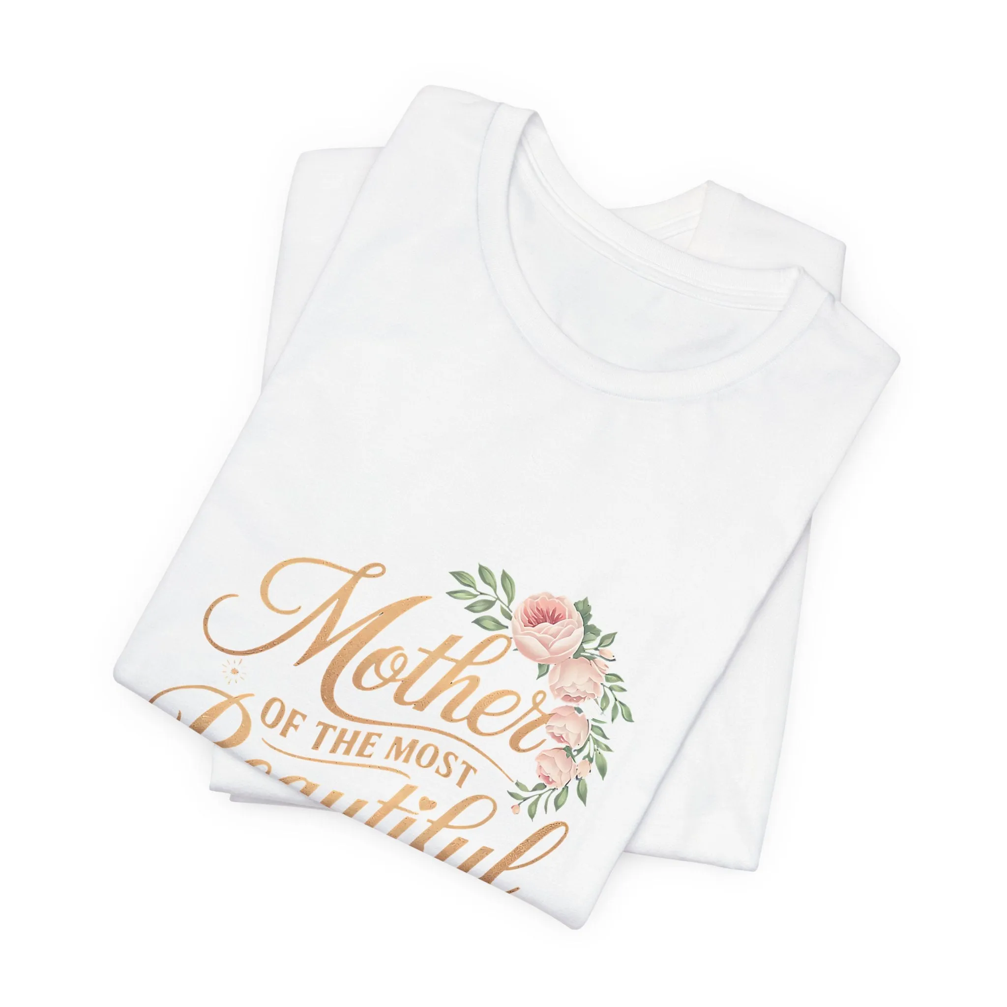 Mom Of The Most Beautiful Bride T-Shirt - Unisex Garment-Dyed Tee