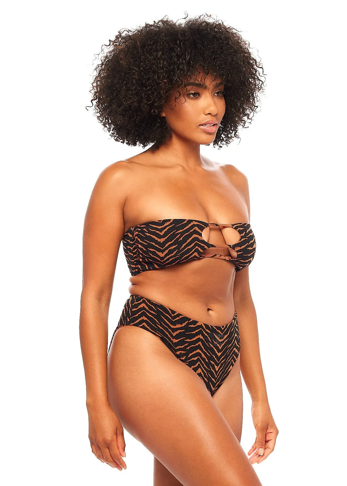 Monaco Bottom - Tiger Switch Reversible Print