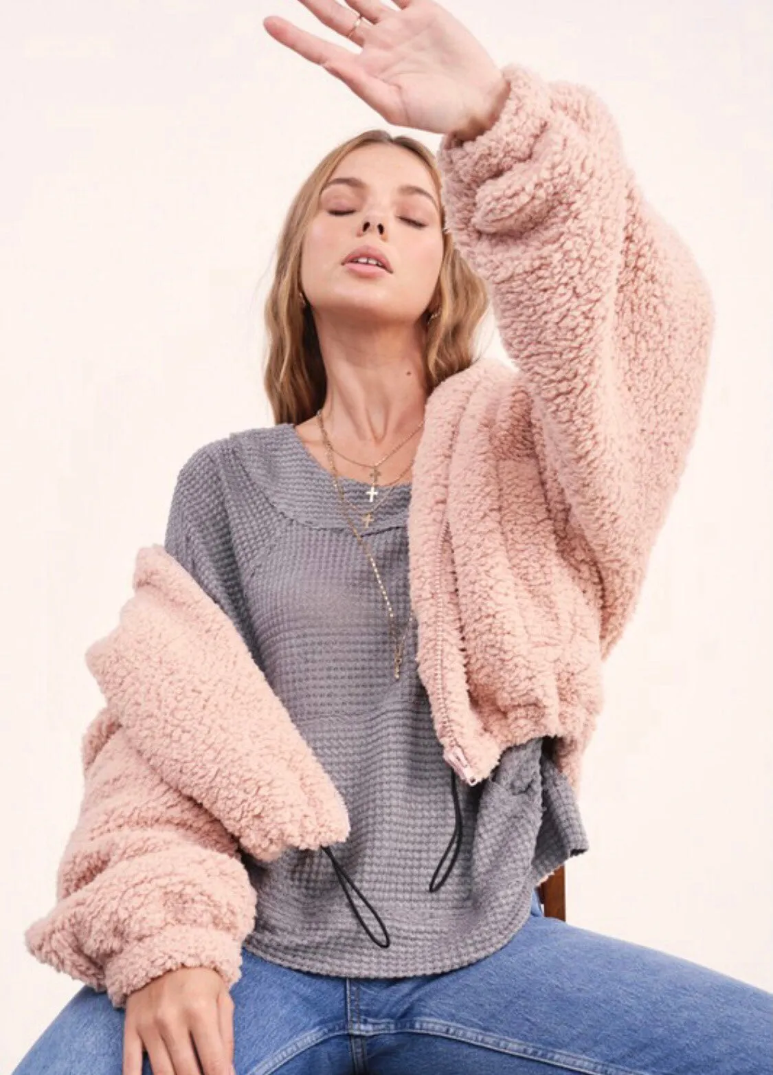 Never Not Cozy Teddy Jacket