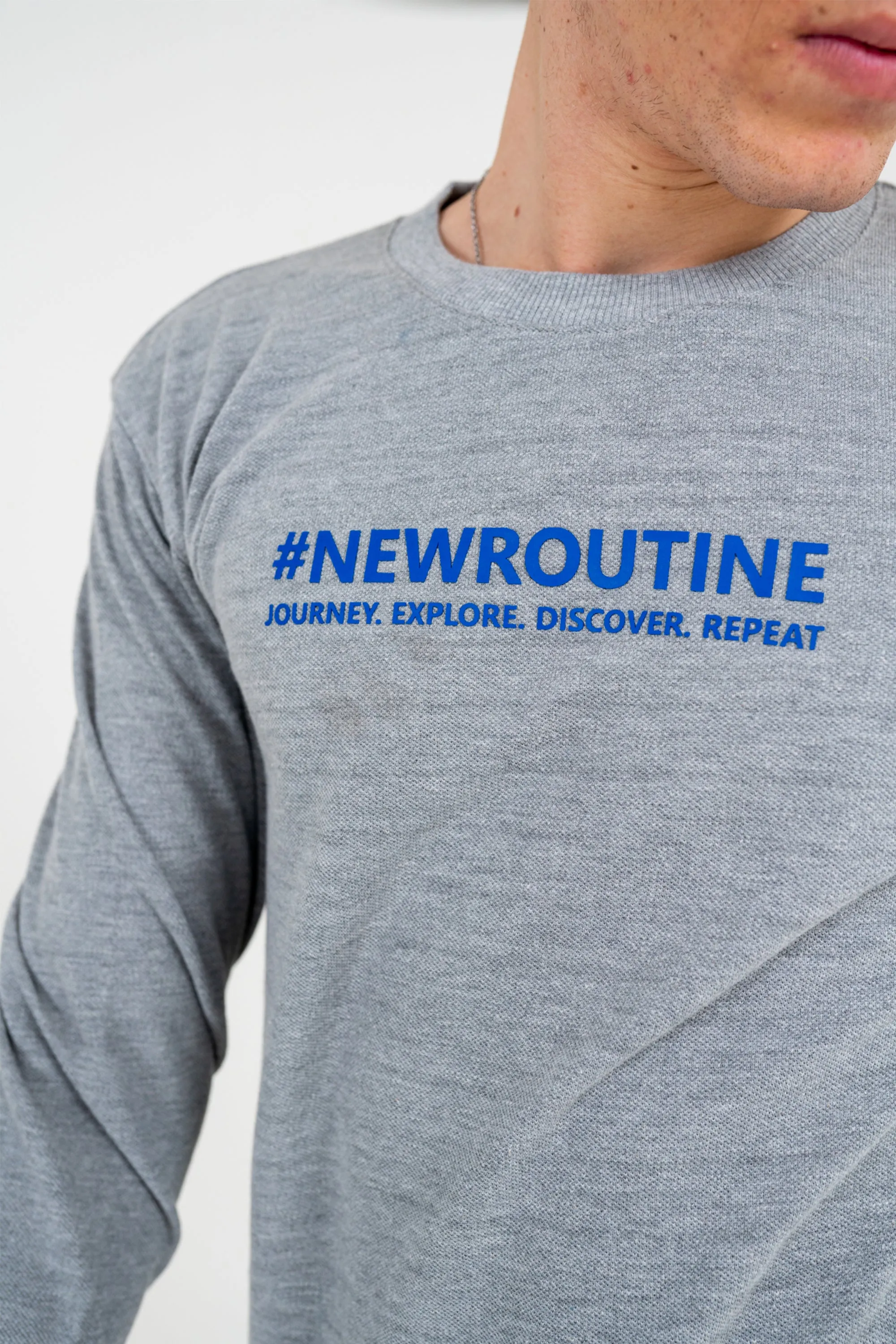 New Routine Sweatshirt-Grey
