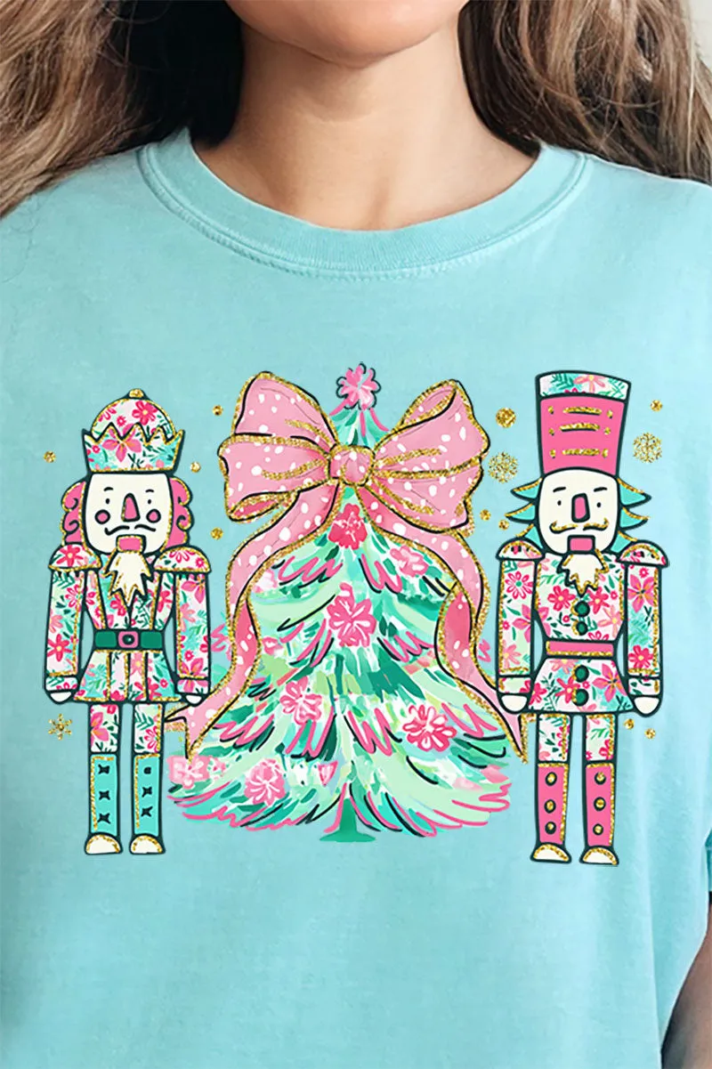 Nutcracker Preppy Blossom Comfort Colors Adult Ring-Spun Cotton Tee