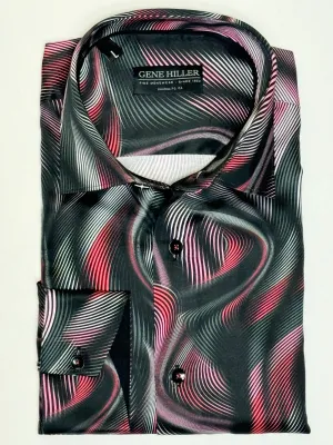 Obsidian Swirl - Casual Shirt