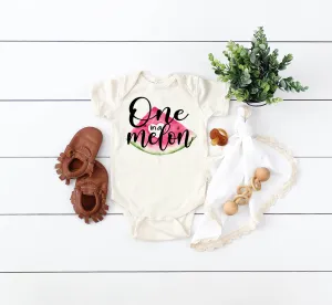 One In A Melon Birthday Onesie