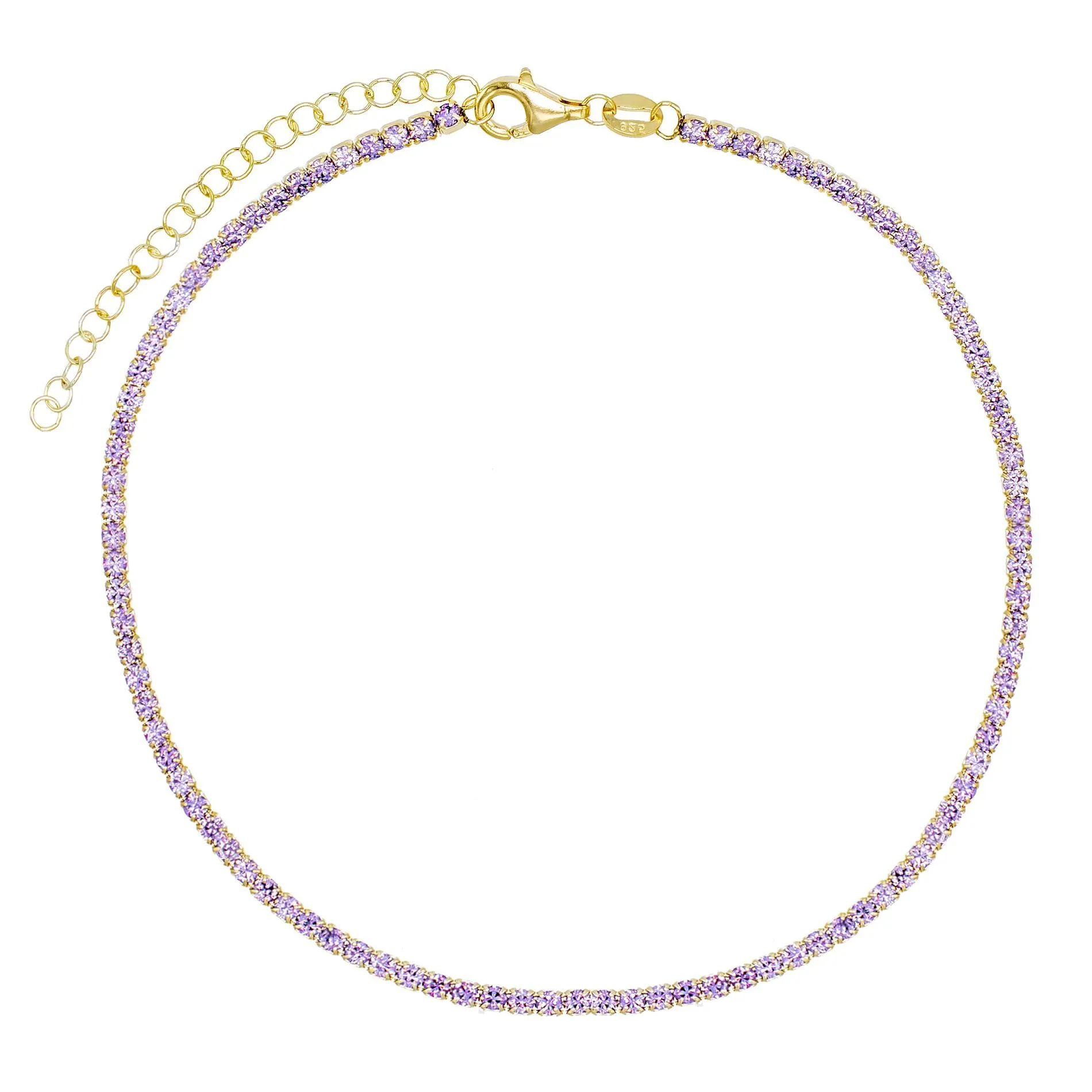 Pastel Tennis Anklet