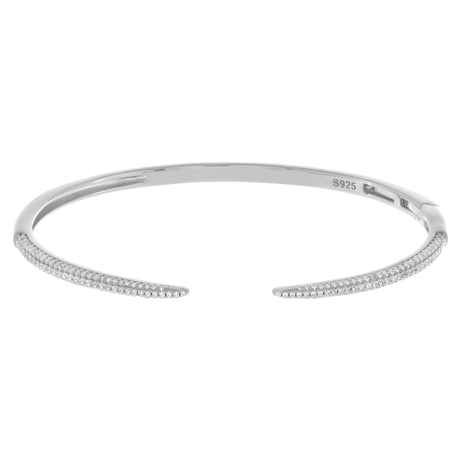 Pavé Claw Bangle