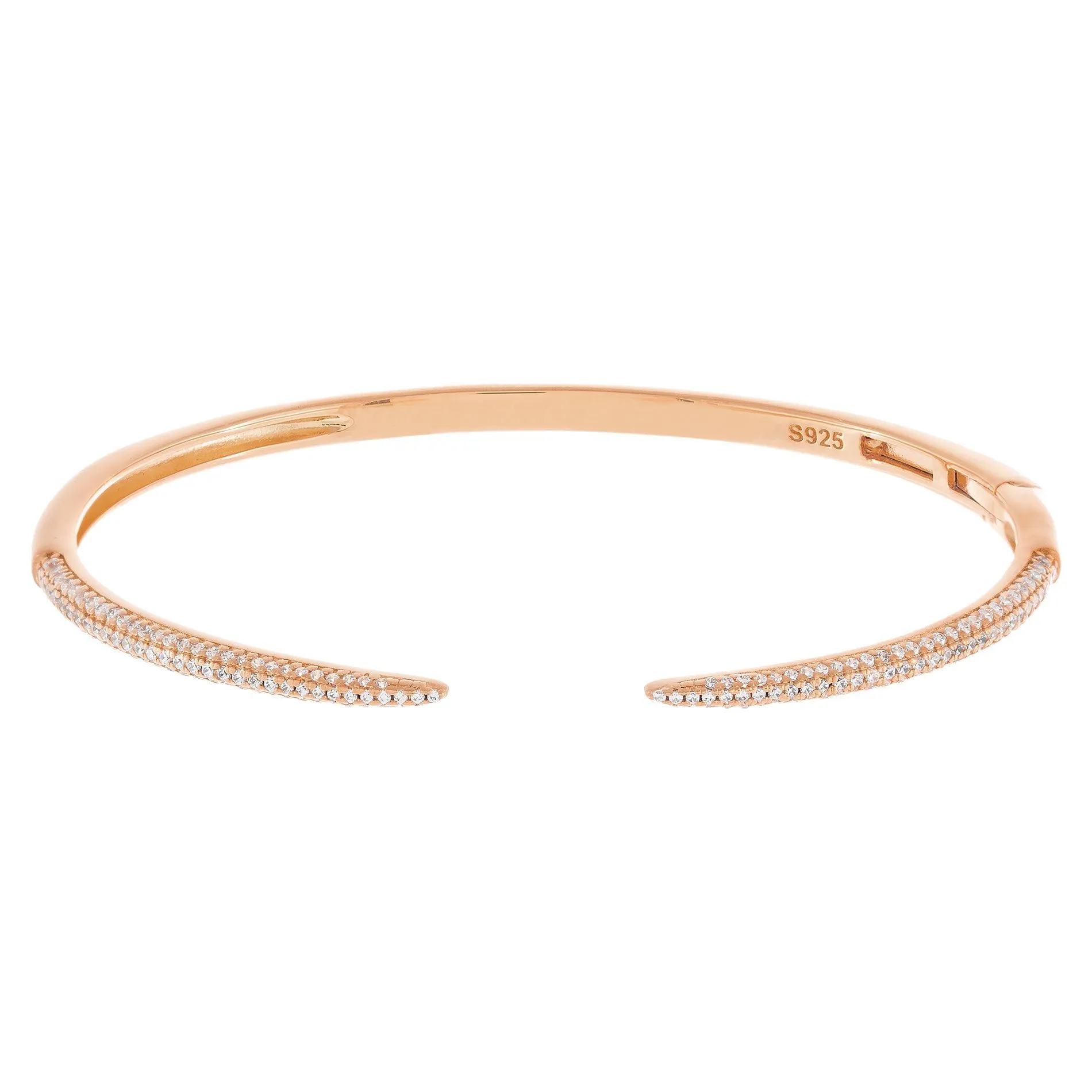 Pavé Claw Bangle