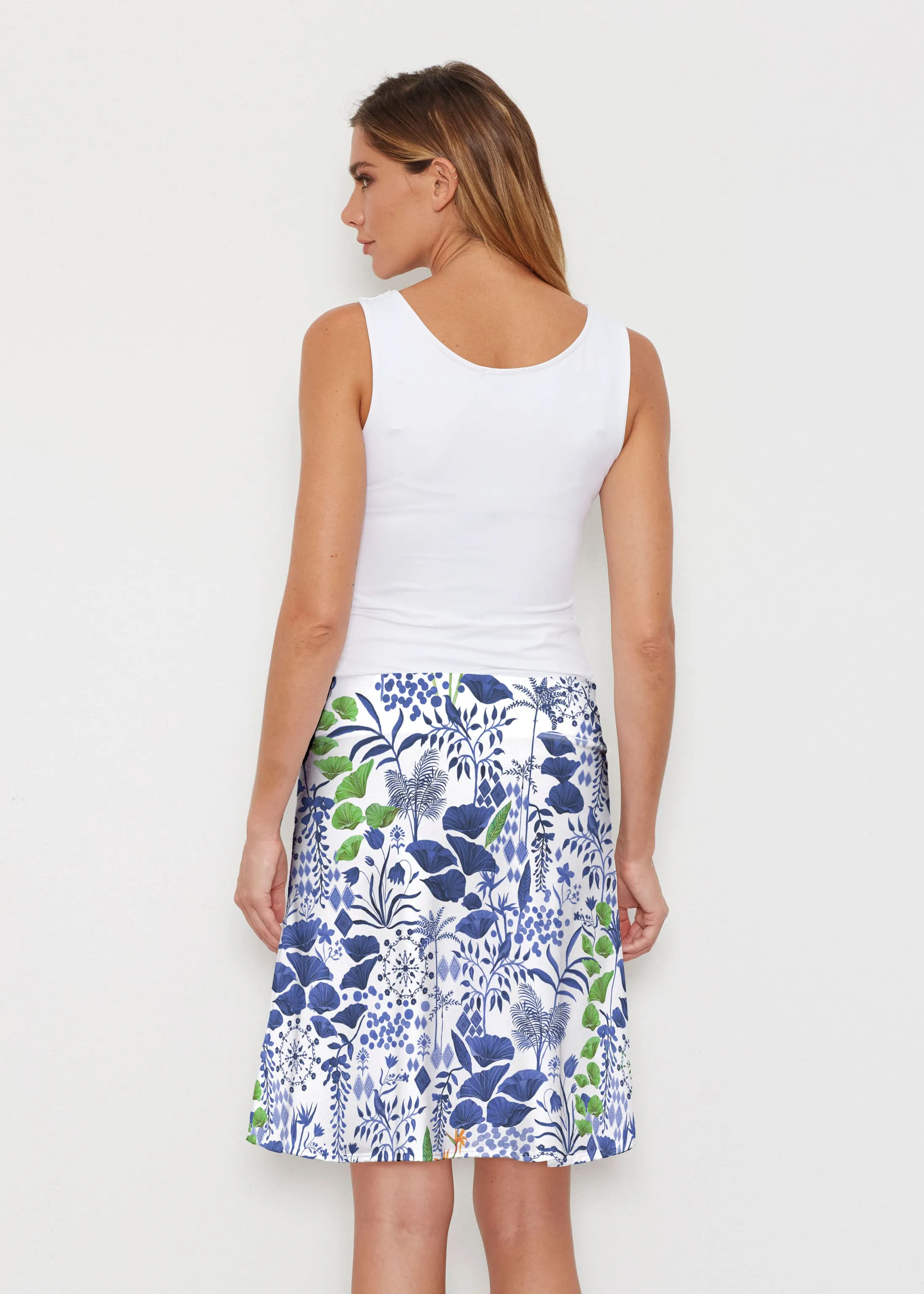 Petals (8141) ~ Silky Brenda Skirt 21 inch