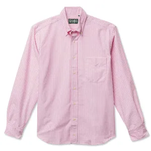 Pink Stripe Spring Oxford Weekend Shirt