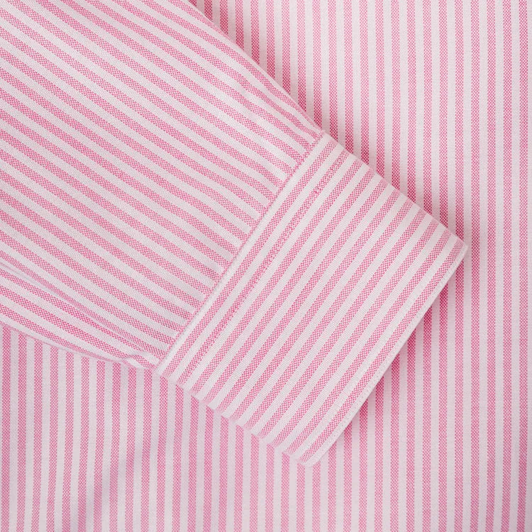 Pink Stripe Spring Oxford Weekend Shirt