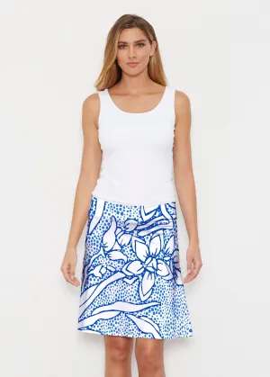 Polka Vine (8111) ~ Silky Brenda Skirt 21 inch