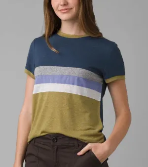 Prana Cozy Up Ringer Tee - Womens