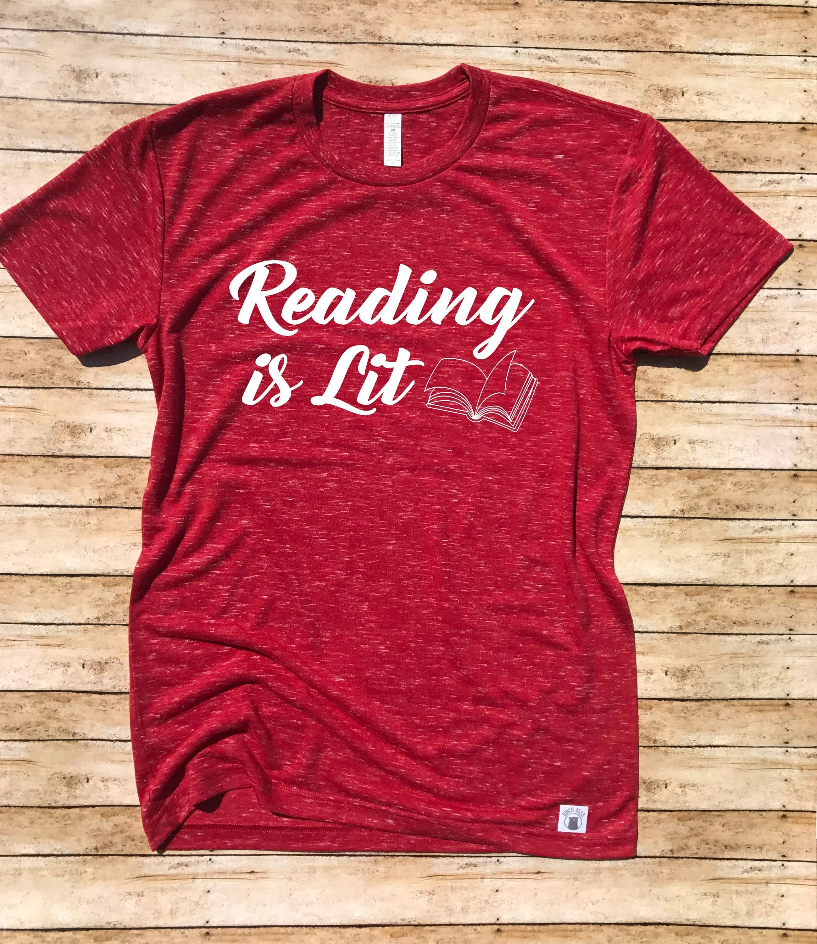 Reading Is Lit Book Shirt - Reading Shirt Book Lover Gift - Book Reader Shirt - Teacher Shirt - Funny Teacher T Shirt Unisex V Neck T Shirt