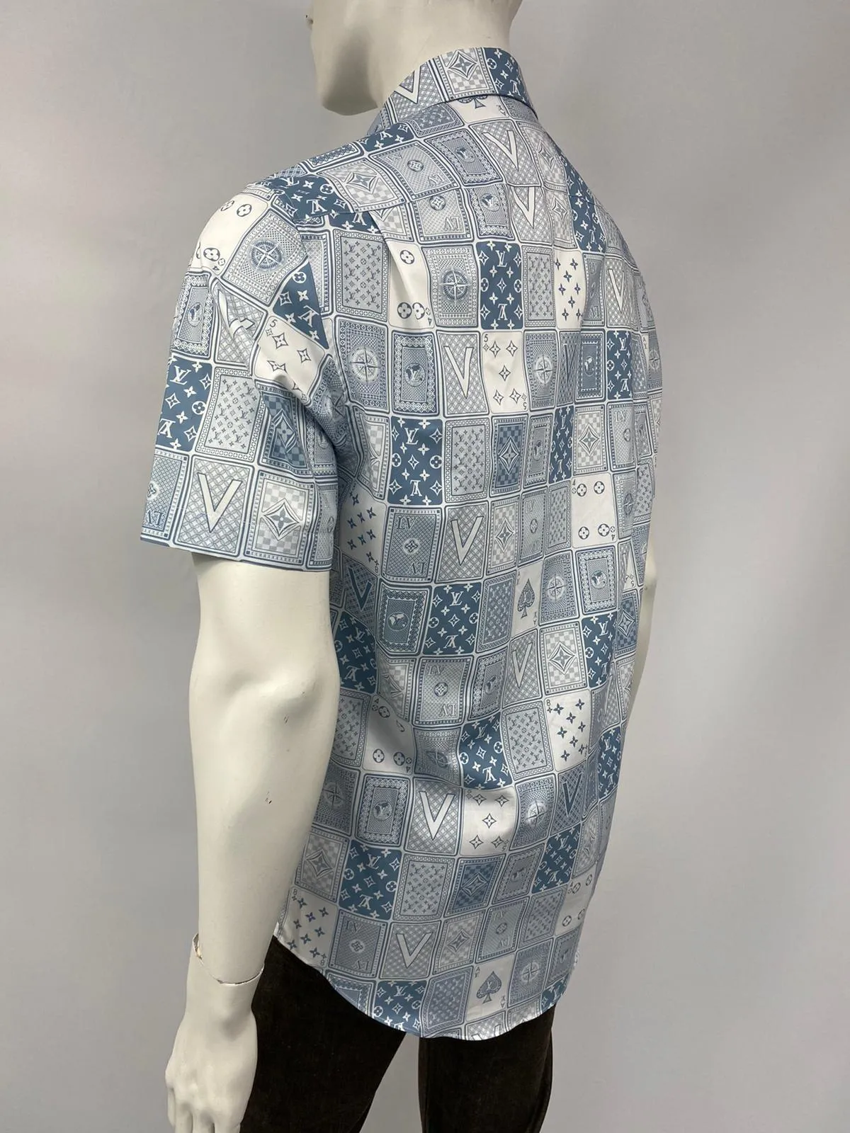 Regular Fit Short Sleeve Card Shirt