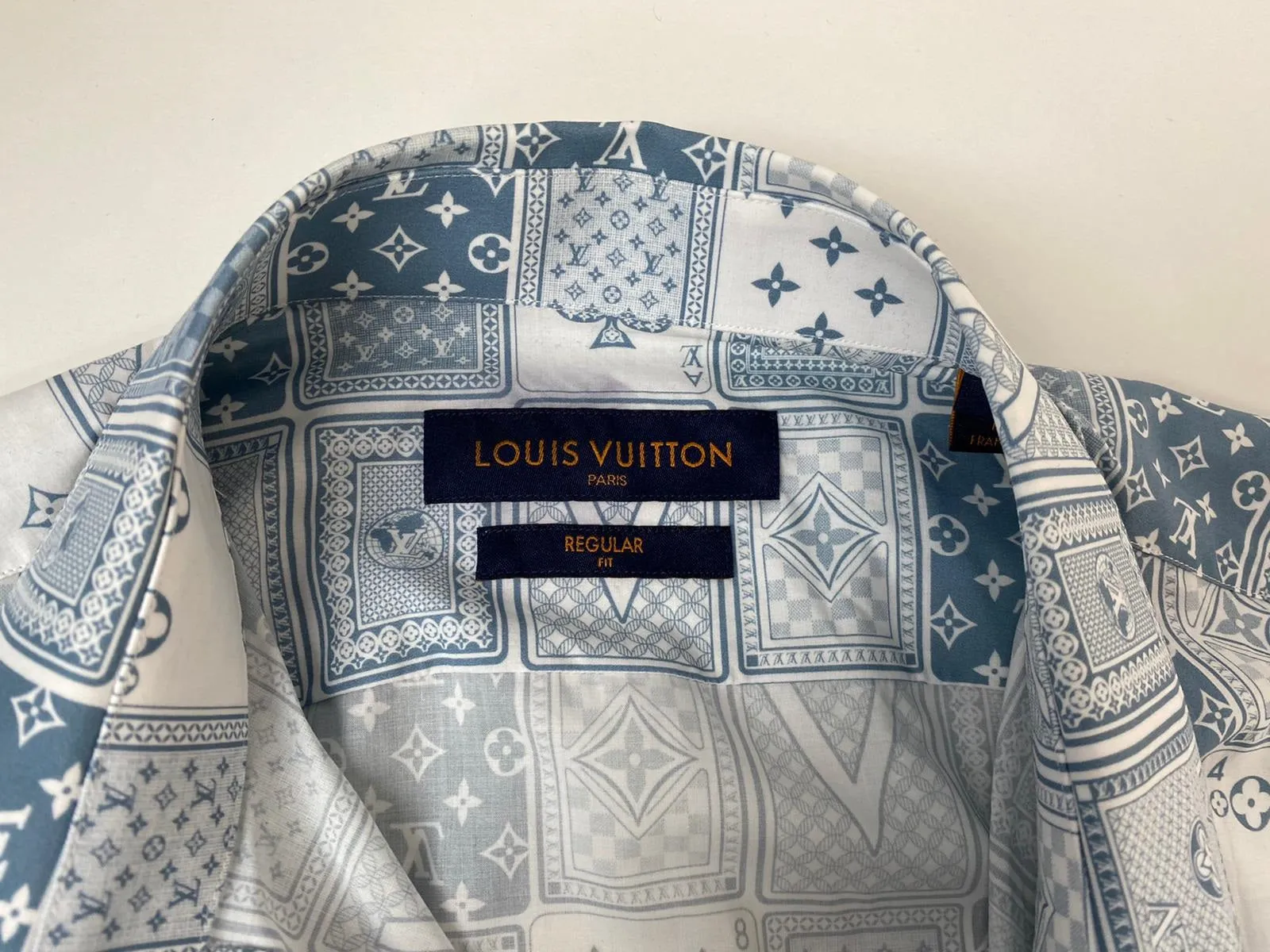 Regular Fit Short Sleeve Card Shirt