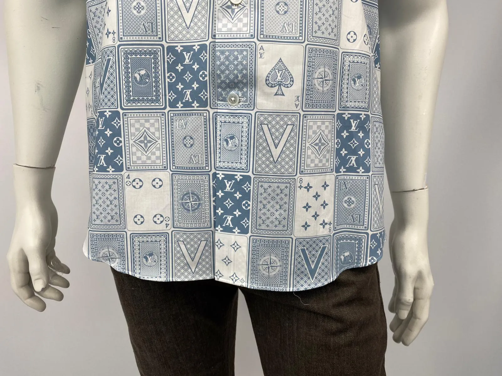 Regular Fit Short Sleeve Card Shirt