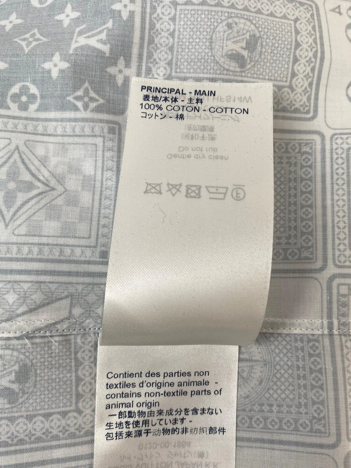 Regular Fit Short Sleeve Card Shirt