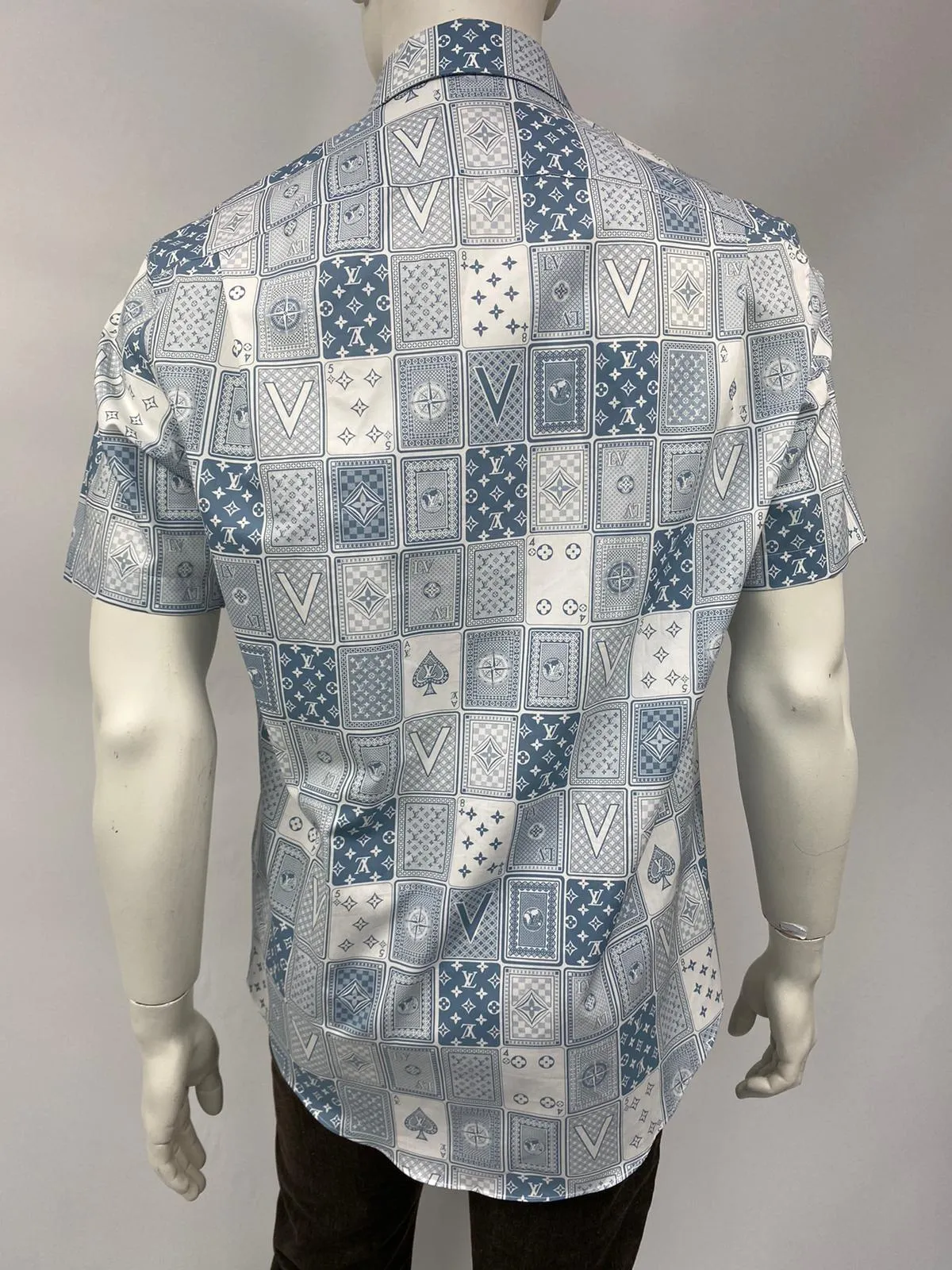 Regular Fit Short Sleeve Card Shirt