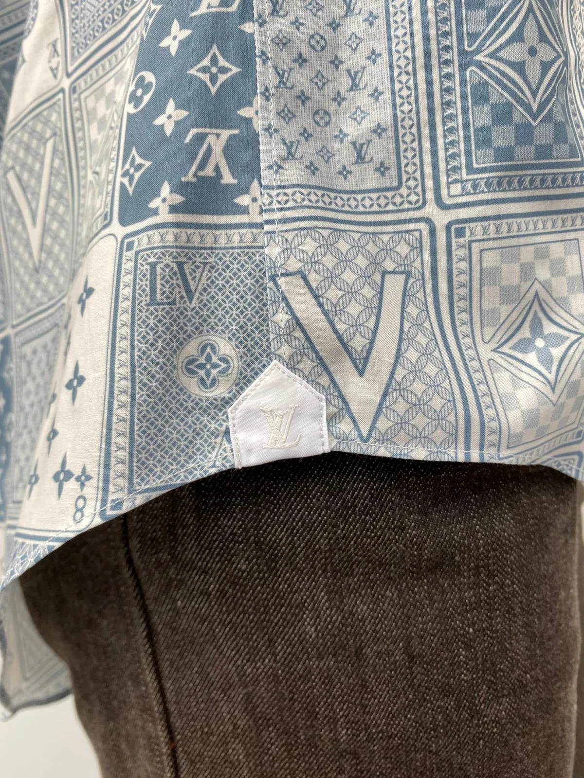 Regular Fit Short Sleeve Card Shirt