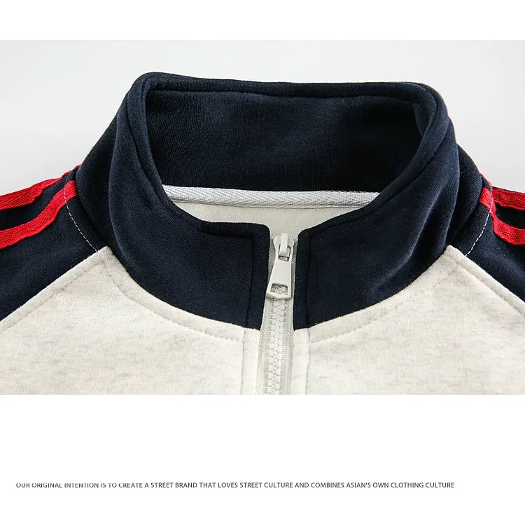 Retro Embroidered Sporty Jacket