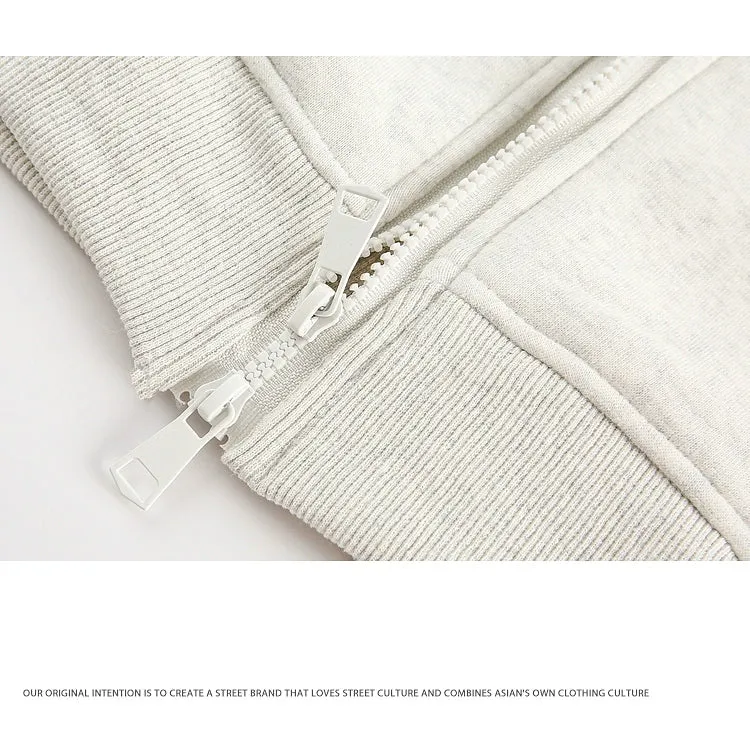 Retro Embroidered Sporty Jacket