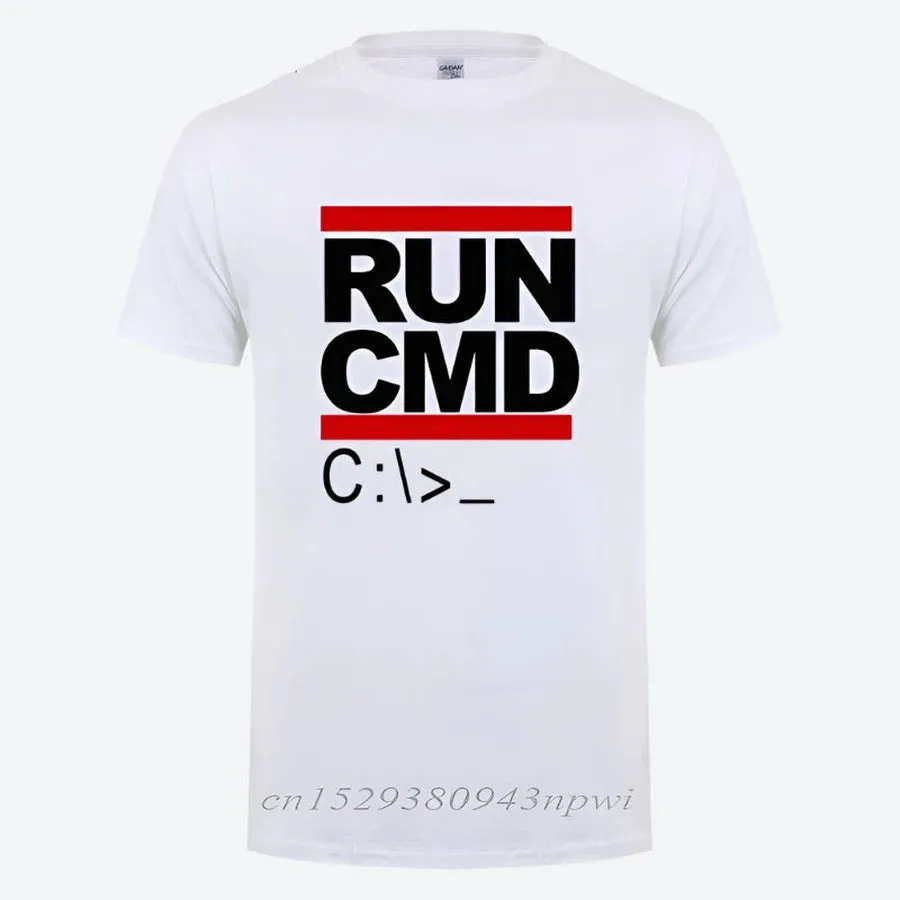 Run CMD Command Prompt T-Shirts