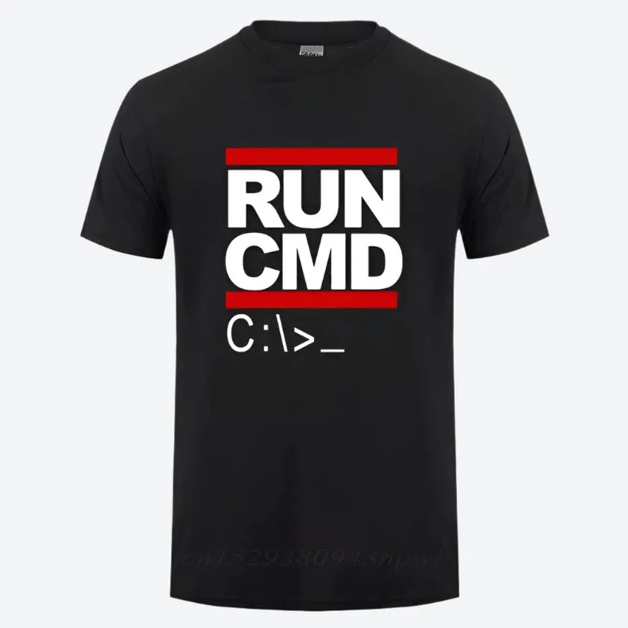 Run CMD Command Prompt T-Shirts