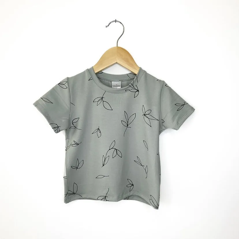 SALE! Kids Basic Printed Tee Shirt