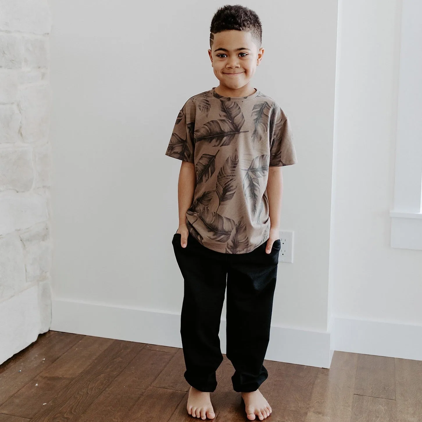 SALE! Kids Basic Printed Tee Shirt